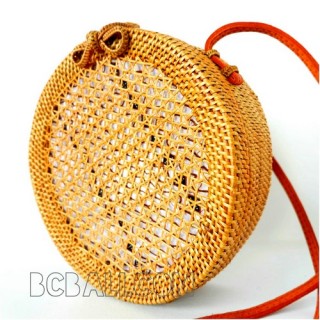 circle sling bags net design unique design hand woven